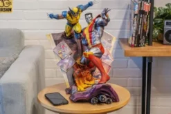 Marvel Estatua Fastball Special: Colossus and Wolverine Statue 46 cm