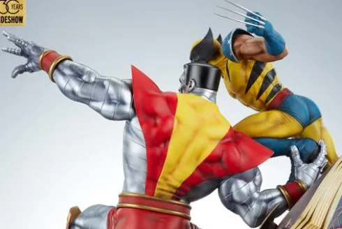 Marvel Estatua Fastball Special: Colossus and Wolverine Statue 46 cm