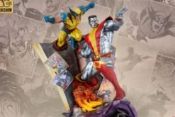 Marvel Estatua Fastball Special: Colossus and Wolverine Statue 46 cm