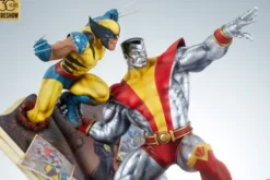 Marvel Estatua Fastball Special: Colossus and Wolverine Statue 46 cm