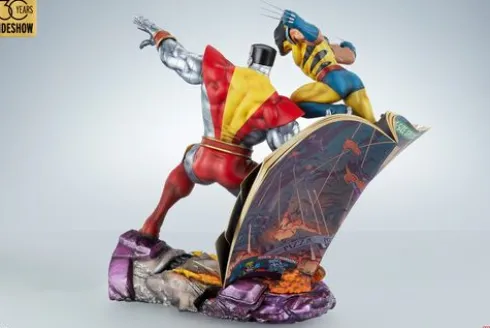 Marvel Estatua Fastball Special: Colossus and Wolverine Statue 46 cm