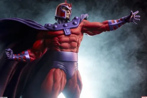 Marvel Estatua Magneto: Master of Magnetism Sideshow Premium Format