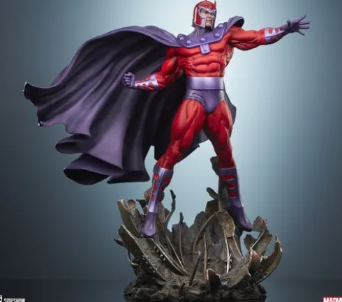 Marvel Estatua Magneto: Master of Magnetism Sideshow Premium Format