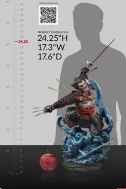 Marvel Estatua Premium Format Wolverine: Ronin 61 cm