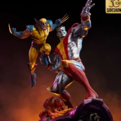 Marvel Estatua Premium Format Fastball Special: Colossus and Wolverine 61 cm