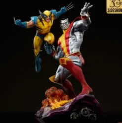 Marvel Estatua Premium Format Fastball Special: Colossus and Wolverine 61 cm