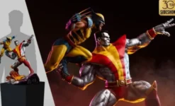 Marvel Estatua Premium Format Fastball Special: Colossus and Wolverine 61 cm