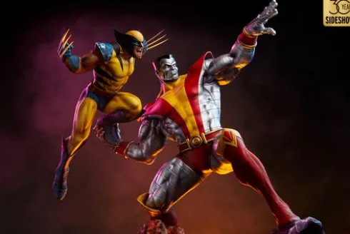 Marvel Estatua Premium Format Fastball Special: Colossus and Wolverine 61 cm