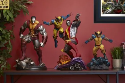 Marvel Estatua Premium Format Fastball Special: Colossus and Wolverine 61 cm