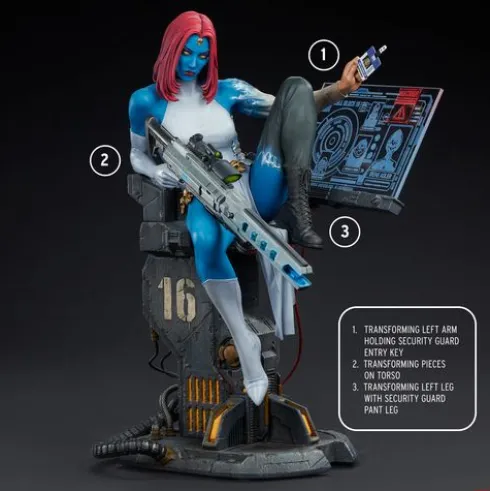 Marvel Estatua Premium Format Mystique: Freedom and Destiny