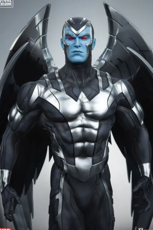 Marvel Estatua Premium Format Archangel Sideshow (X-Force Variant)