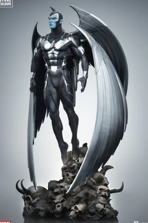 Marvel Estatua Premium Format Archangel Sideshow (X-Force Variant)