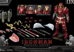 Marvel Figura Dynamic 8ction Heroes 1/9 Medieval Knight Iron Man Deluxe Version 20 cm