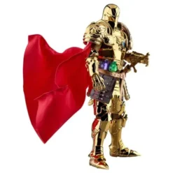 Marvel Figura Dynamic 8ction Heroes 1/9 Medieval Knight Iron Man Gold Version 20 cm