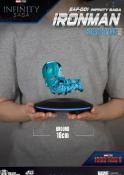 Marvel Figura Egg Attack Floating The Infinity Saga Ironman Stealth Mode 16 cm