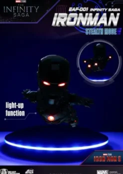 Marvel Figura Egg Attack Floating The Infinity Saga Ironman Stealth Mode 16 cm