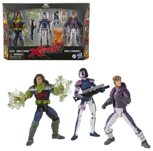 Marvel Legends Pack de 3 Figuras X-Force