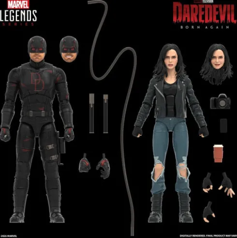 Marvel Legends Series Daredevil: Born Again Daredevil & Jessica Jones