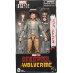 Marvel Legends Series Deadpool and Wolverine Headpool and Logan