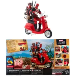 Marvel Legends Series Deadpool Figure with Scooter