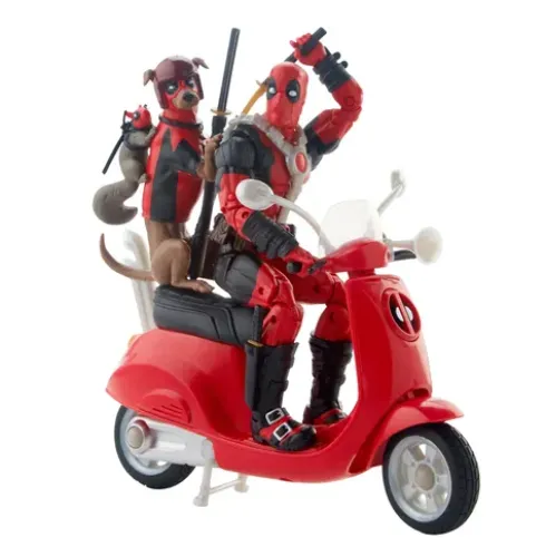 Marvel Legends Series Deadpool Figure with Scooter