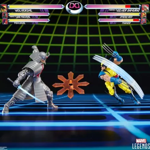 Marvel Legends Series Gamerverse Wolverine vs Silver Samurai