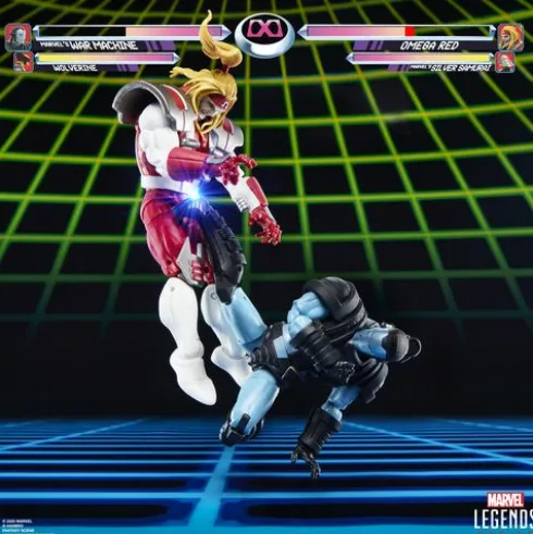 Marvel Legends Series Gamerverse War Machine vs Omega Red
