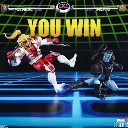Marvel Legends Series Gamerverse War Machine vs Omega Red