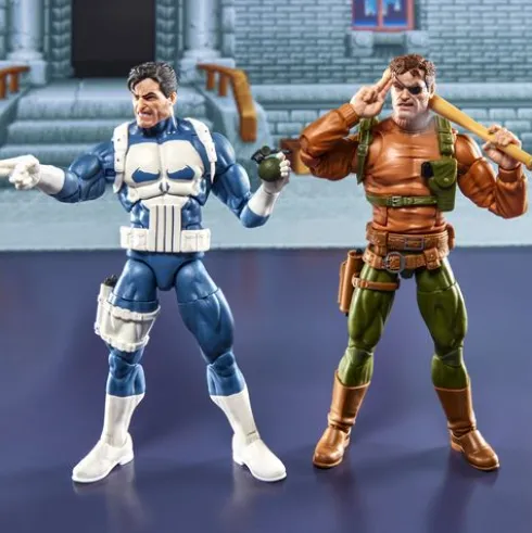 Marvel Legends Series Gamerverse Punisher and Nick Fury