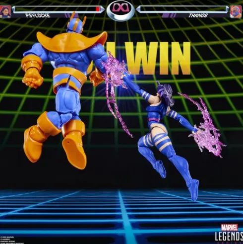 Marvel Legends Series Gamerverse Psylocke vs. Thanos