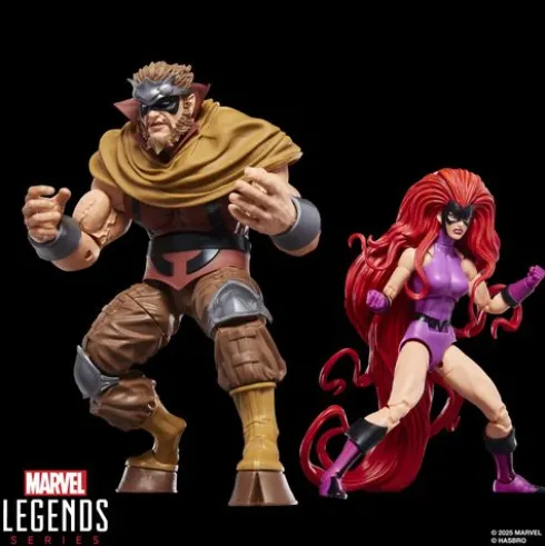Marvel Legends Series Inhumans Medusa & Gorgon
