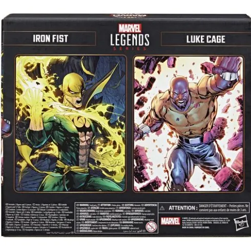 Marvel Legends Series Iron Fist and Luke Cage