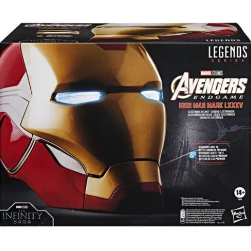 Marvel Legends Series Iron Man Premium Electronic Helmet