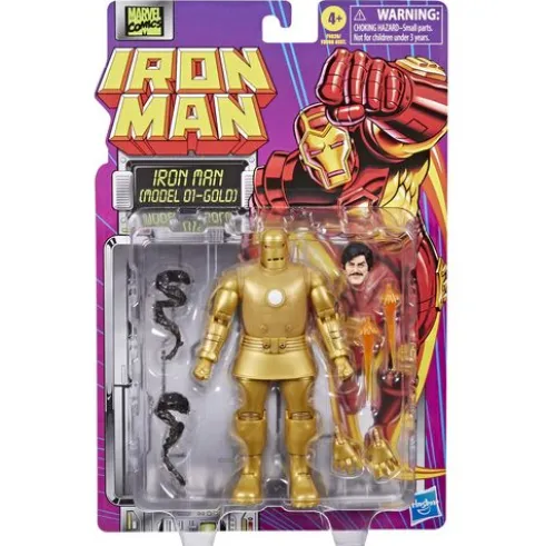 Marvel Legends Series Iron Man (Model 01 – Gold)