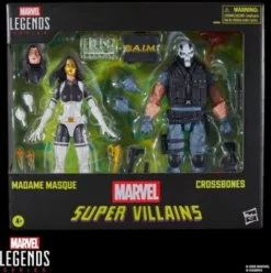 Marvel Legends Series Madame Masque & Crossbones Super Villains