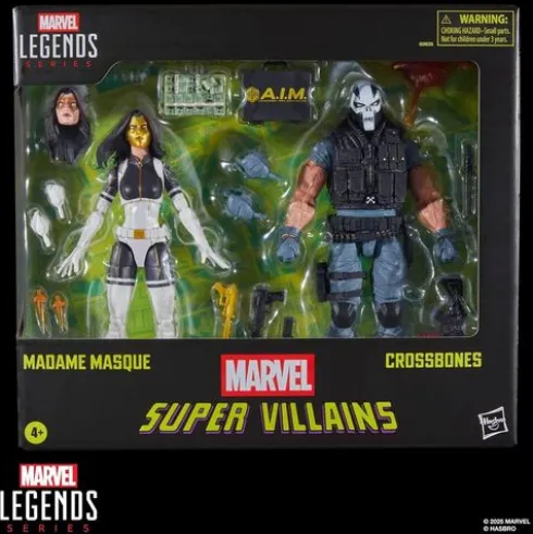 Marvel Legends Series Madame Masque & Crossbones Super Villains