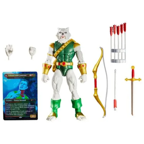 Marvel Legends Series Magic: The Gathering Man-Wolf