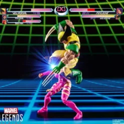 Marvel Legends Series Marvel Games Wolverine vs Psylocke