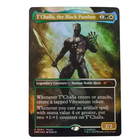 Marvel Legends Series Marvel Super Heroes Magic: The Gathering Black Panther