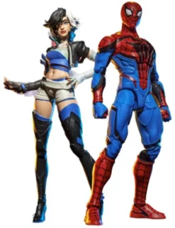 Marvel Legends Series Marvel Rivals Spider-Man & Luna Snow