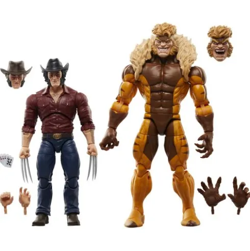 Marvel Legends Series Marvel’s Logan vs Sabretooth