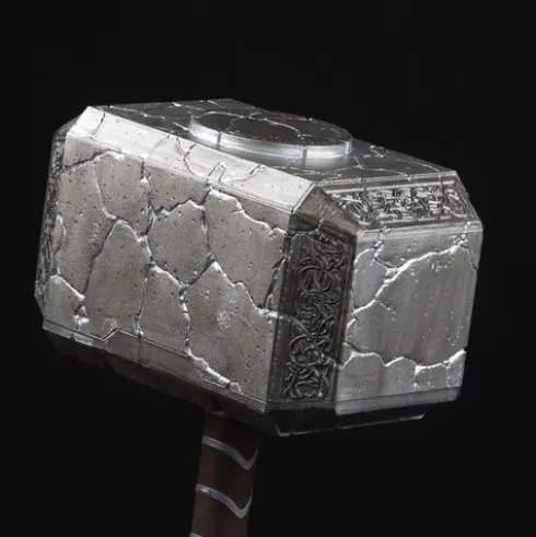 Marvel Legends Series Mighty Thor Mjolnir Electronic Hammer