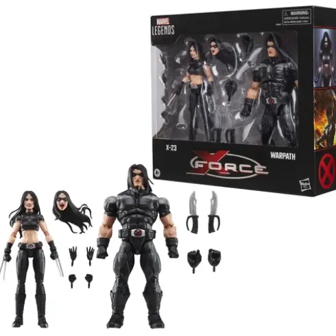 Marvel Legends Series X-Force X-23 & Warpath