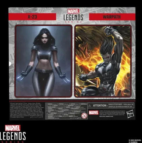 Marvel Legends Series X-Force X-23 & Warpath