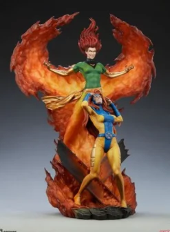 Marvel Maquette Phoenix and Jean Grey 66 cm