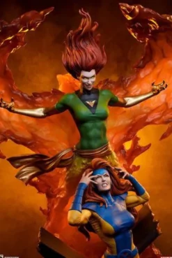 Marvel Maquette Phoenix and Jean Grey 66 cm