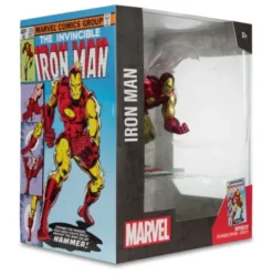 Marvel PVC Estatua PVC 1/10 Iron Man (The Invincible Iron Man #126) 11 cm