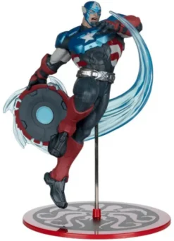 Marvel Rivals Collection Figura 1/10 Captain America 20 cm
