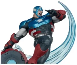 Marvel Rivals Collection Figura 1/10 Captain America 20 cm