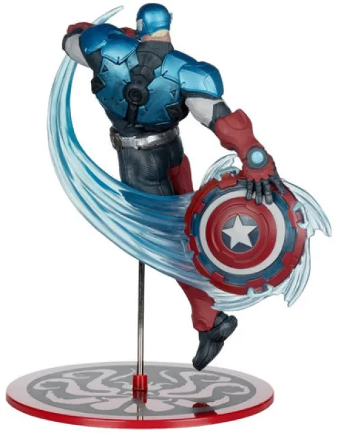 Marvel Rivals Collection Figura 1/10 Captain America 20 cm